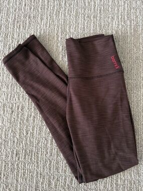 barre3 High-Waist Leggings in Deep Brown